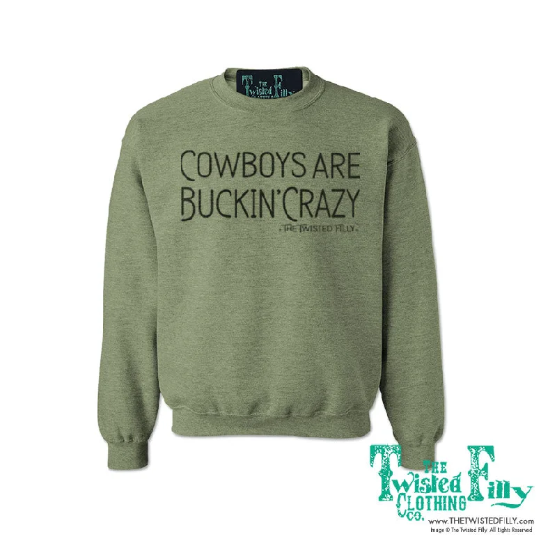 Cowboys Are Buckin' Crazy - Adult Sweatshirt - Assorted Colors Cozy Women’s Hoodie