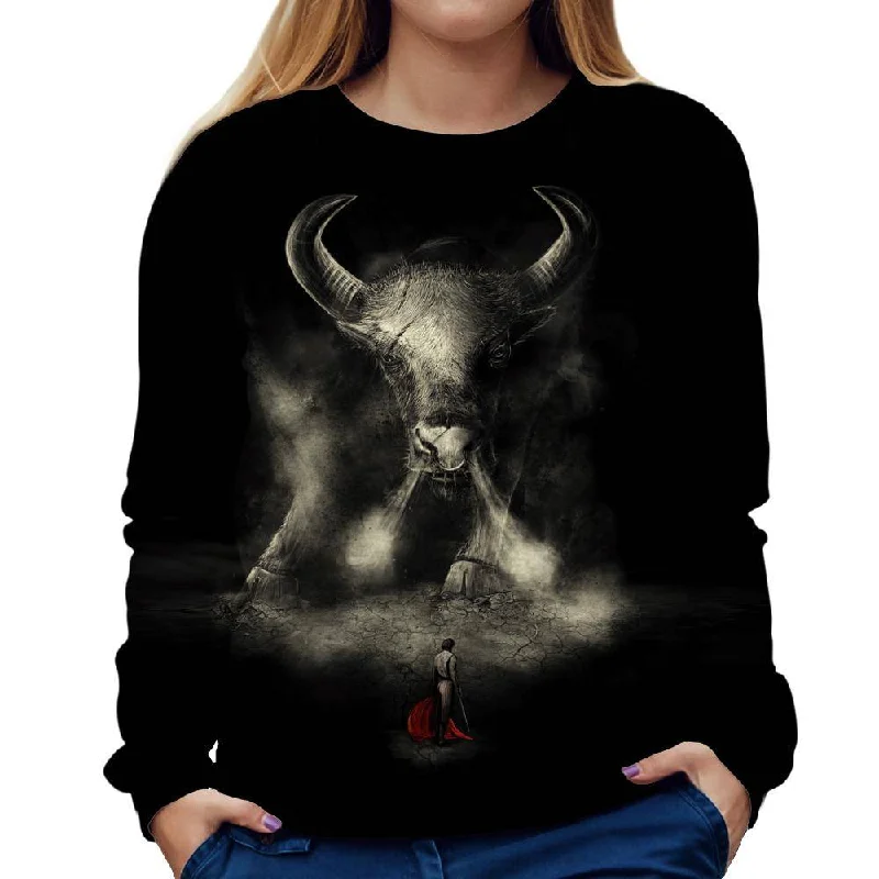 Matador's Match Womens Sweatshirt Simple Hoodies for Women