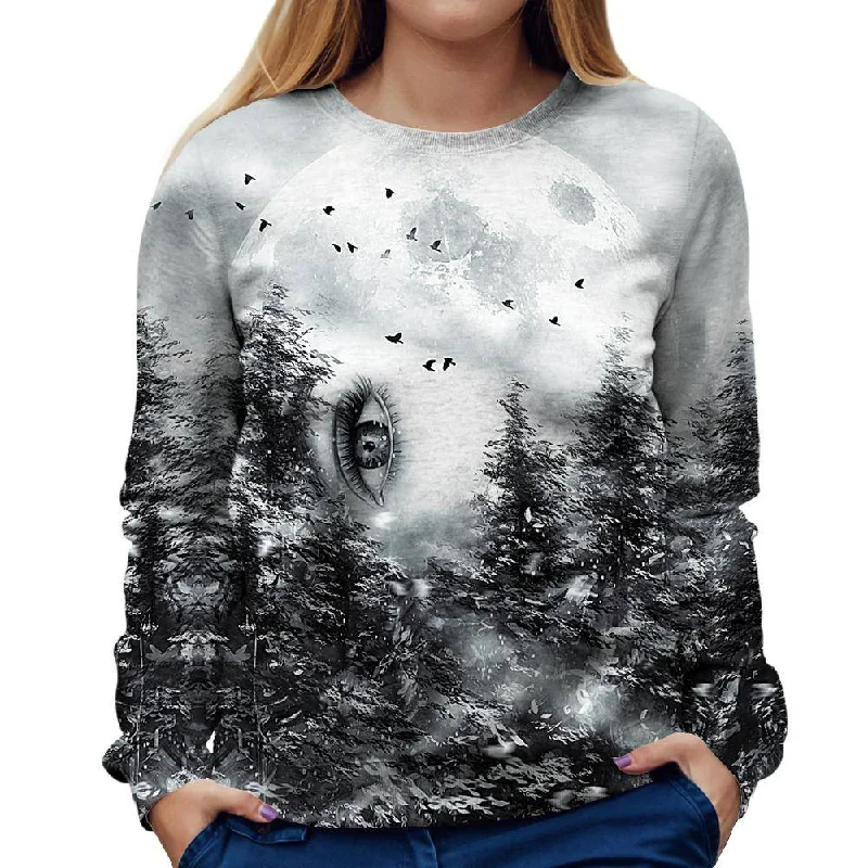 The Watcher Womens Sweatshirt Soft Cotton Hoodie