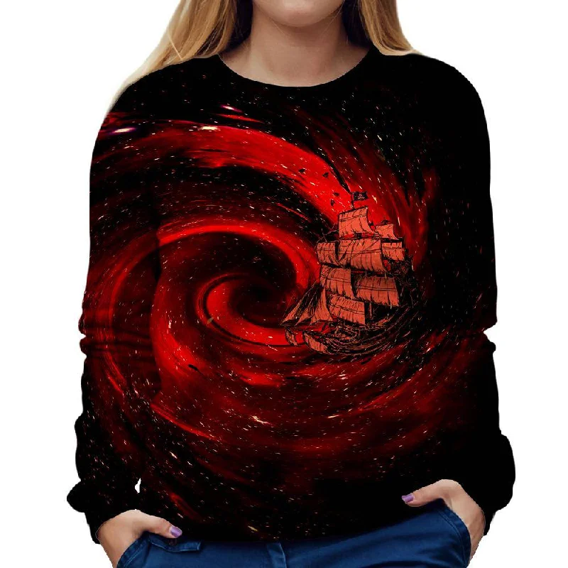 Journey To The Edge Of The Universe Womens Sweatshirt Pullover Hoodie Sweatshirt