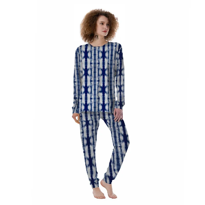 Shibori Tie Dye Print Pattern Women's Pajamas Victoria’s Secret pajama sets