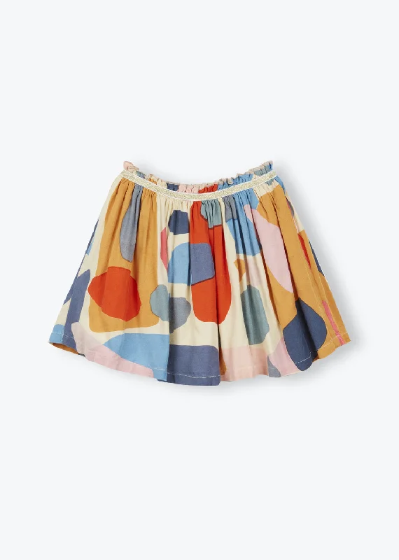 ARSENE COLORFUL PRINT SKIRT Graduation unclassified skirts