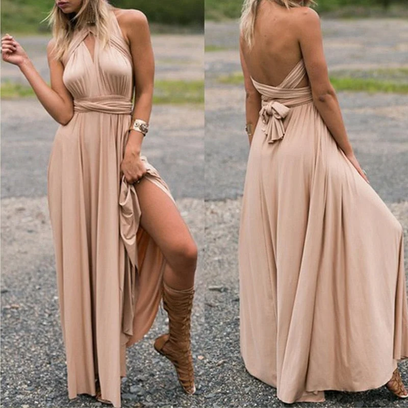 Convertible Boho Maxi Club Dress Expensive maxi dresses