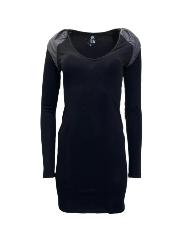 VENA CAVA Women's Black Pete Rock Long Sleeve Dress 60801 $276 NEW Must-have maxi dresses for this season