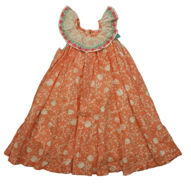 Almirah Girls Coral | Blue Dress Pastel unclassified dresses