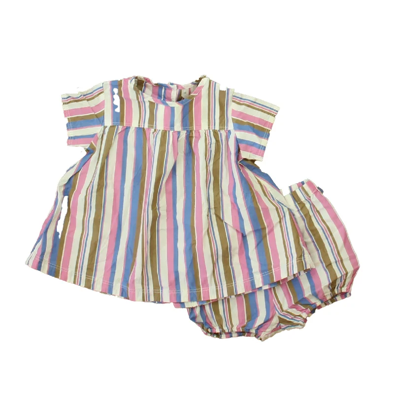 Arket. Girls Purple | Blue Stripe Dress Graduation unclassified dresses