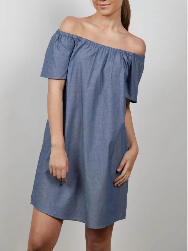 Betsy Dress in Chambray Date night unclassified dresses