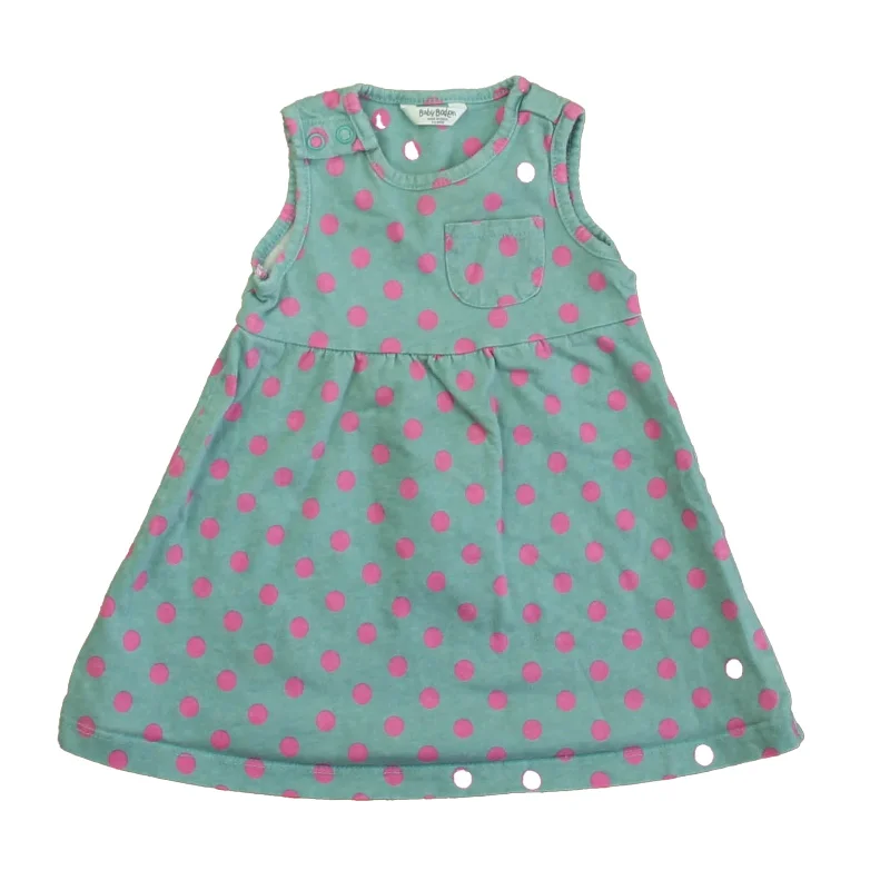 Boden Girls Aqua | Pink Polka Dots Dress Cocktail unclassified dresses