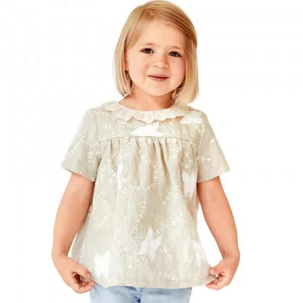 Burda Baby/Child Dress and Blouse 9260 Monochrome unclassified dresses