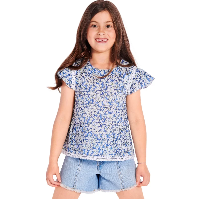 Burda Child Dress and Top 9264 Bold pattern unclassified dresses