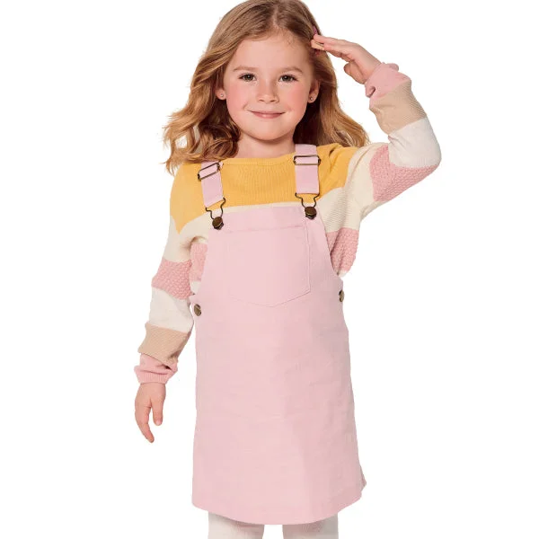 Burda Child Pinafore Dress 9287 Travel unclassified dresses