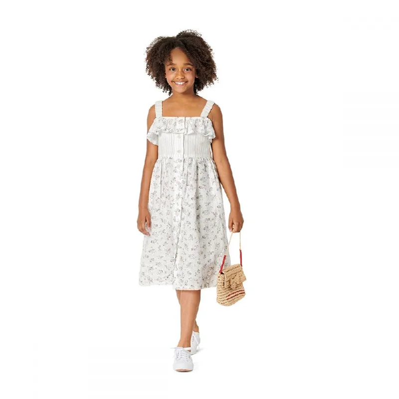 Burda Child Pinafore Dresses 9304 Popular unclassified dresses