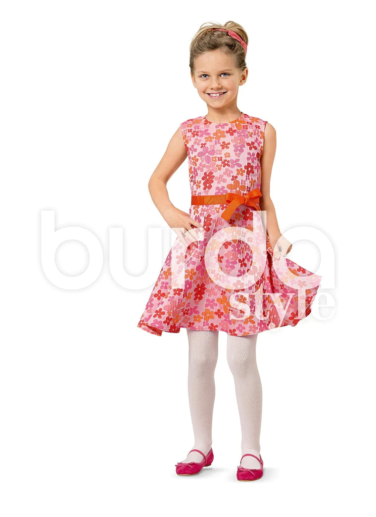 Burda Children's Dresses 9379 Printed unclassified dresses