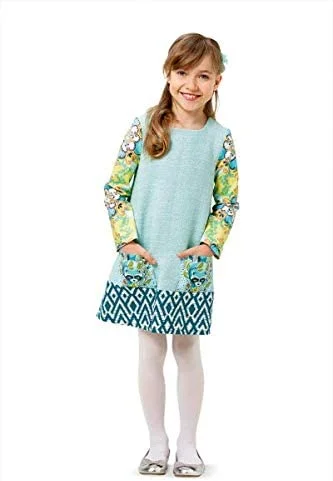 Burda Children's Dresses 9380 Beaded unclassified dresses