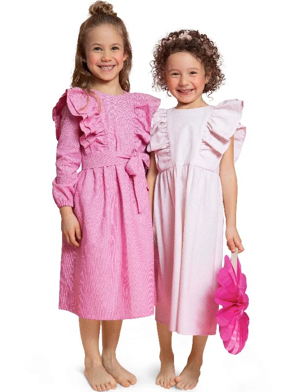 Burda Children's Dress 9220 Wrap unclassified dresses