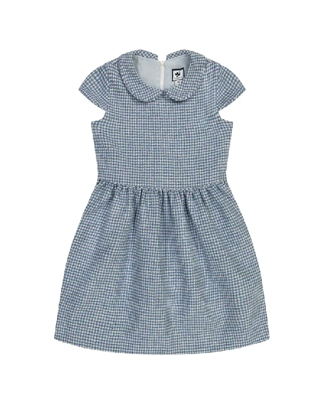 Busy Bees Anna Cap Sleeve Wool-Blend Dress Flowy unclassified dresses