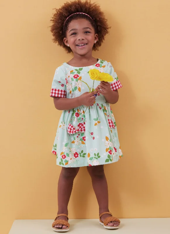 Butterick Baby/Child Dress & Romper B6987 Fall unclassified dresses