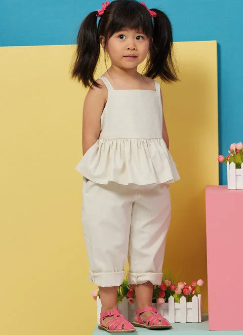 Butterick Baby/Child Overall & Dress B6936 Casual unclassified dresses