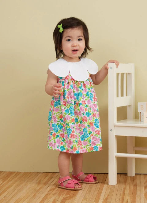 Butterick Baby Dress and Panties B6903 Short unclassified dresses