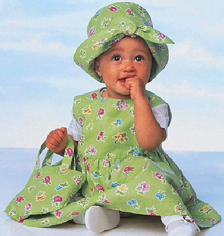 Butterick Baby Outfits B5624 Metallic unclassified dresses