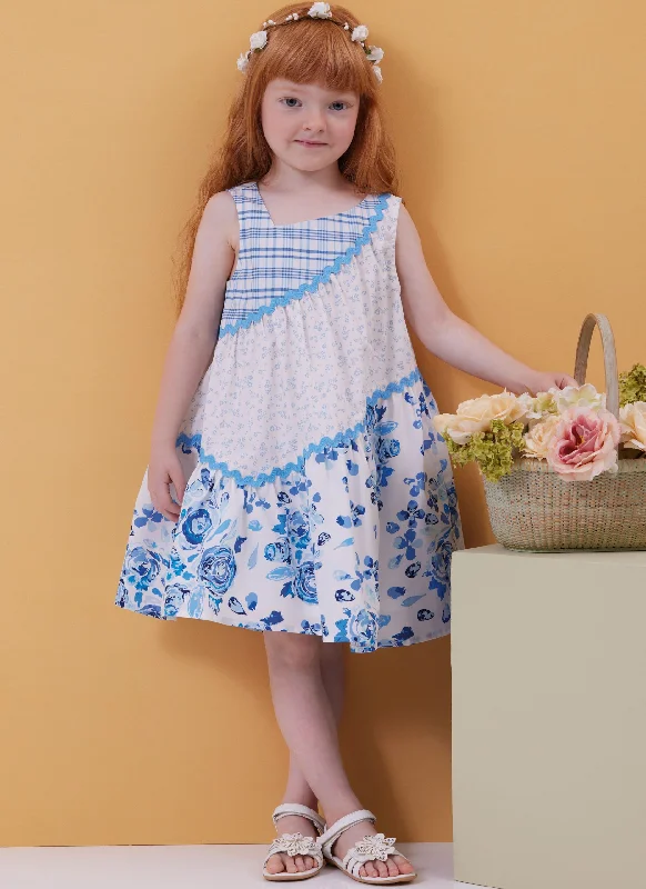 Butterick Child Dress B6988 High-end unclassified dresses