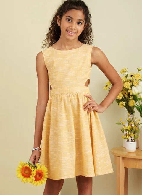 Butterick Child/Teen Dress, Jumpsuit and Romper B6908 High-low unclassified dresses