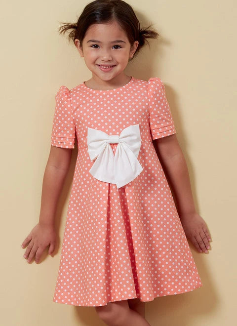 Butterick Children's Dresses B6886 Pastel unclassified dresses