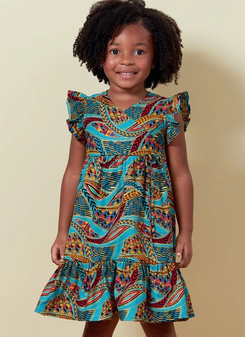 Butterick Children's Dresses B6887 Printed unclassified dresses