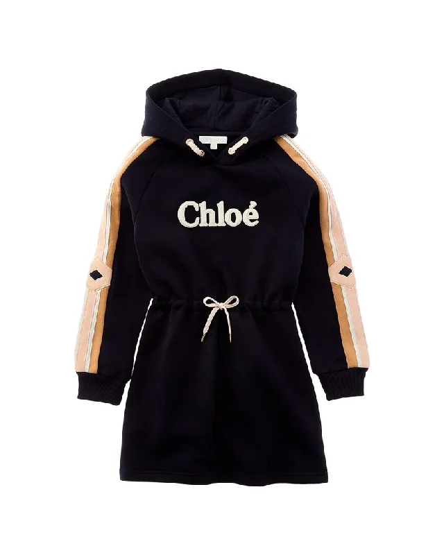 Chloé Hoodie Dress Velvet unclassified dresses