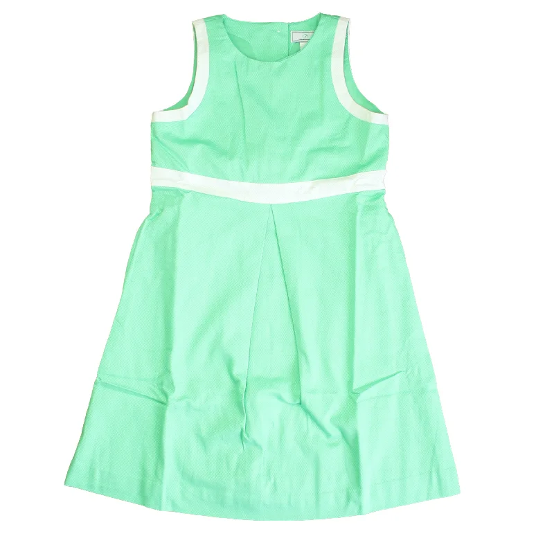 Classic Prep Girls Green | White Dress Size: 6-14 Years Monochrome unclassified dresses