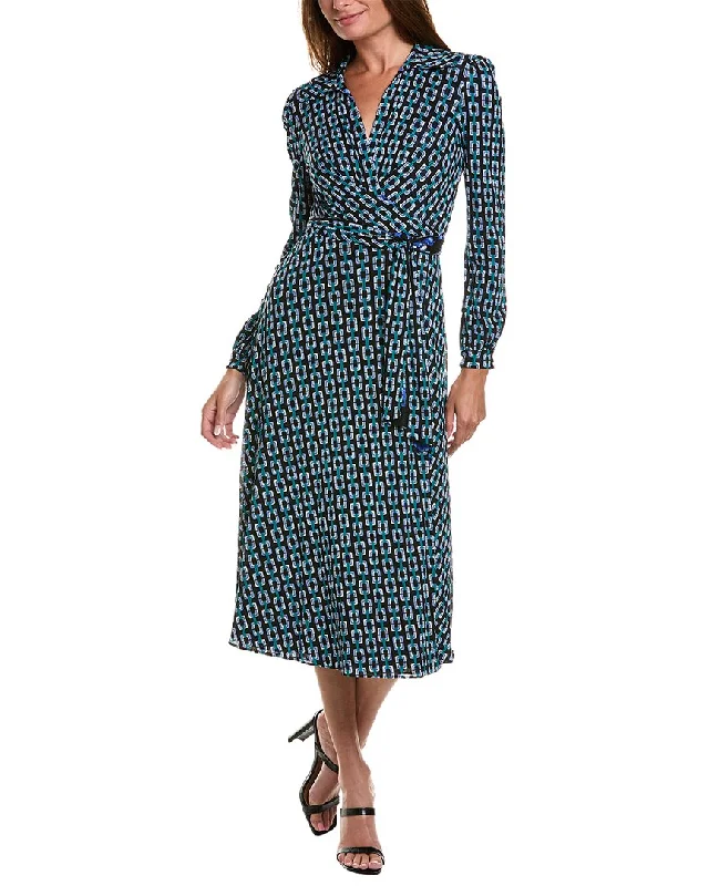 Diane von Furstenberg Phoenix Reversible Wrap Dress Designer unclassified dresses