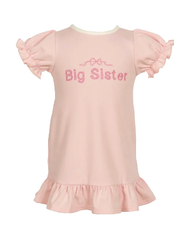 Girls Big Sister Dress In Pink Fall unclassified dresses