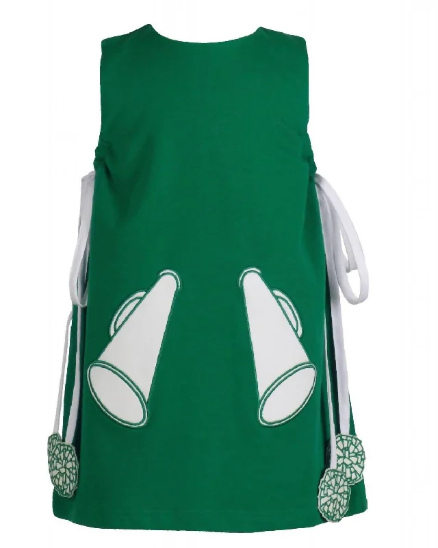 Girls Game Day Jumper In Green Stretchy unclassified dresses