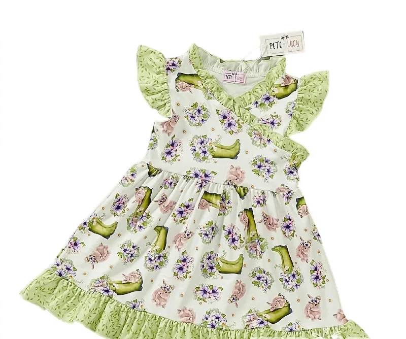 Girls' Spring Is Spring Dress In Multi Party unclassified dresses