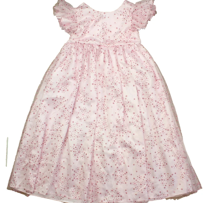 Jacadi Girls Pink | Dots Special Occasion Dress Lace unclassified dresses