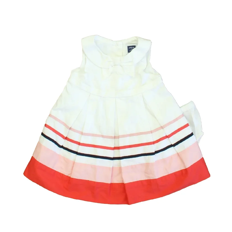 Janie and Jack Girls White | Pink | Navy Dress Summer unclassified dresses