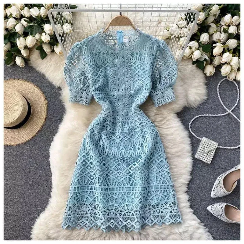 Latea Crochet Dress Anniversary unclassified dresses