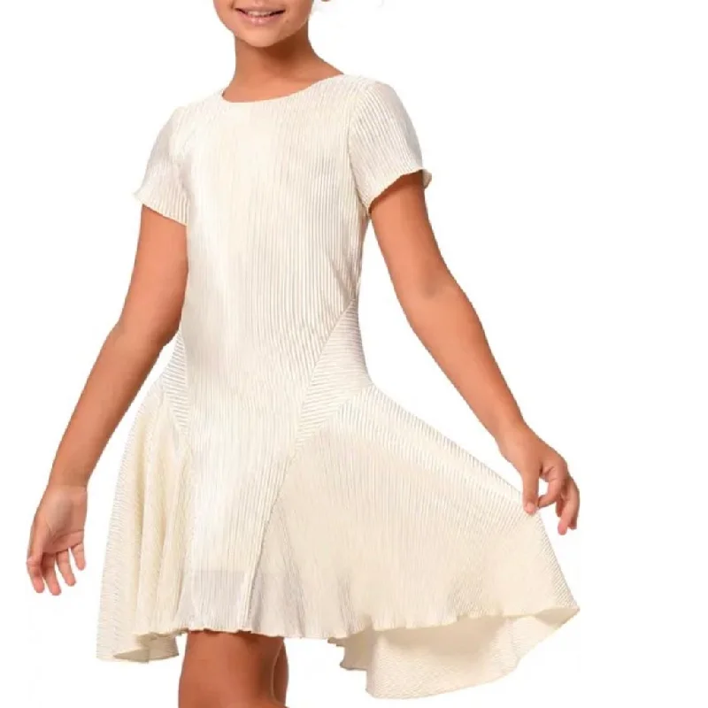 Little l Big Girl’s Plisse Fit & Flare Dress Anniversary unclassified dresses