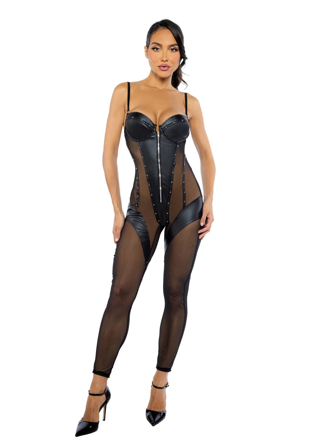 Lust & Leather Catsuit Open-back unclassified dresses