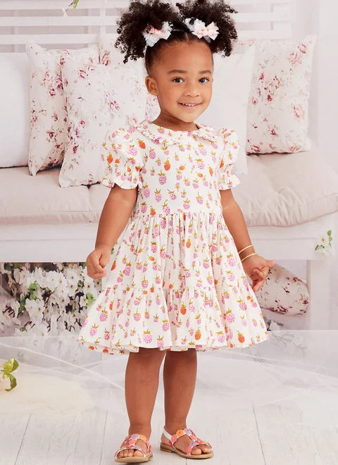 McCalls Baby/Child Dresses M8266 Chiffon unclassified dresses