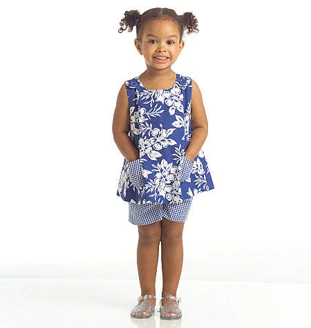 McCalls Baby/Child Outfits M5416 Floral unclassified dresses