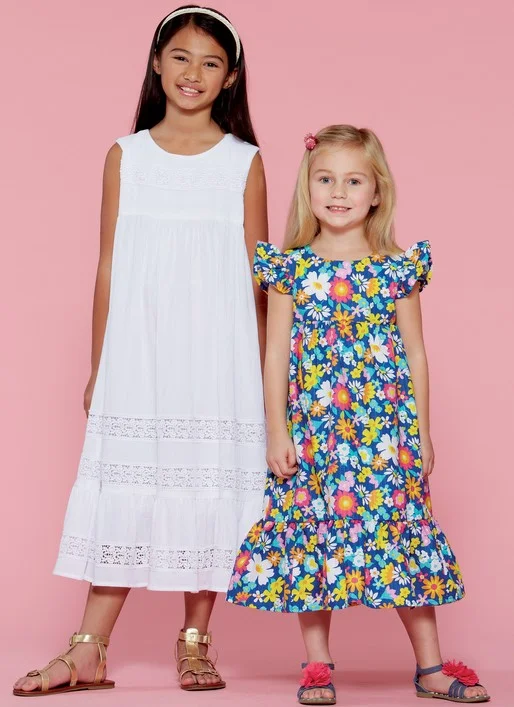 McCalls Child/Teen Dresses M7558 Everyday wear unclassified dresses