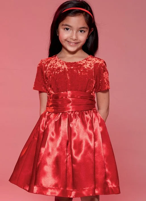 McCalls Child/Teen Dresses M7648 Elegant unclassified dresses