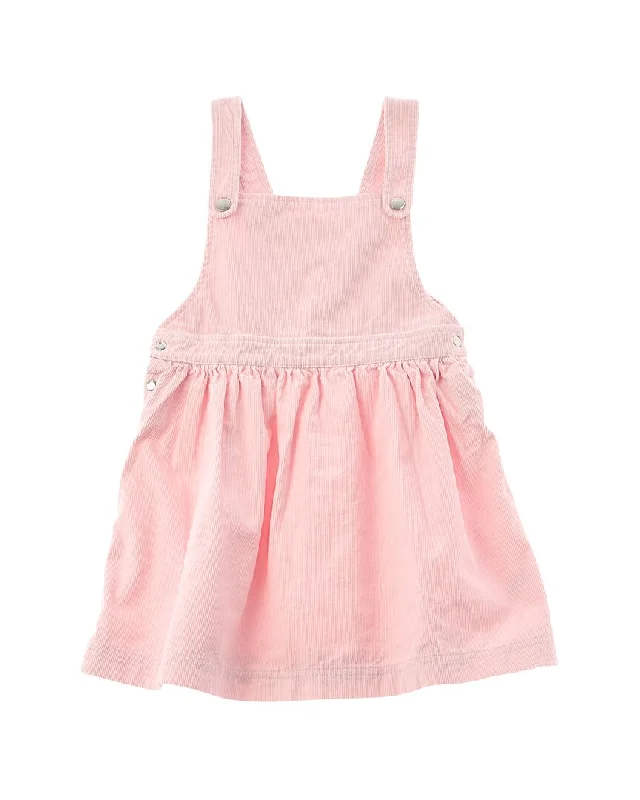 Monica + Andy Corduroy Pinafore Dress Tiered unclassified dresses