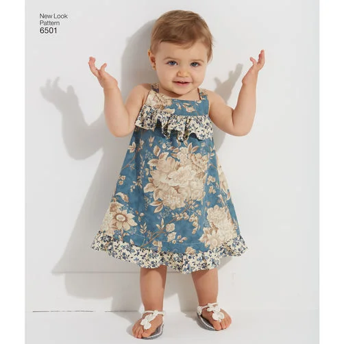 New Look Baby Dress and Romper N6501 Denim unclassified dresses