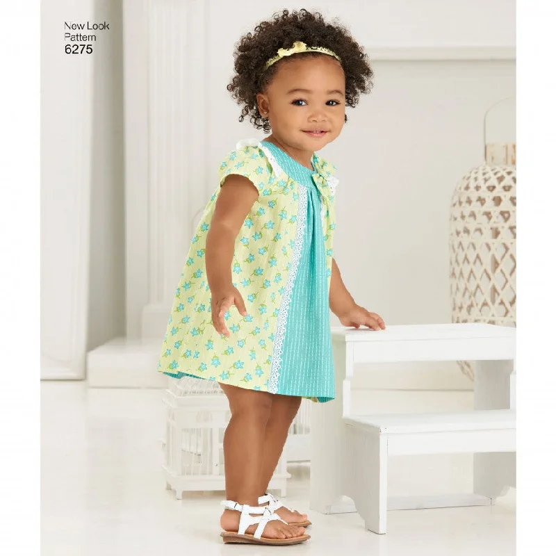 New Look Baby's Dress and Panties N6275 Off-shoulder unclassified dresses