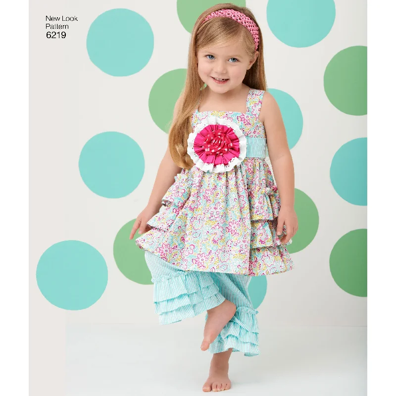 New Look Child/Baby Dress and Trousers 6219 Breathable unclassified dresses