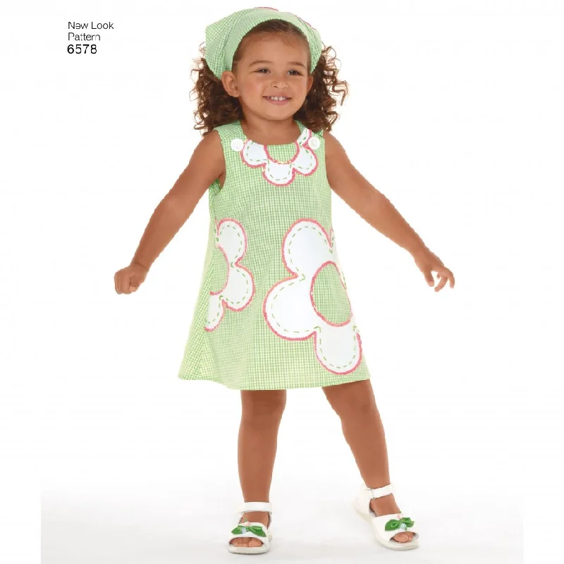 New Look Child/Baby Dresses N6578 Long unclassified dresses