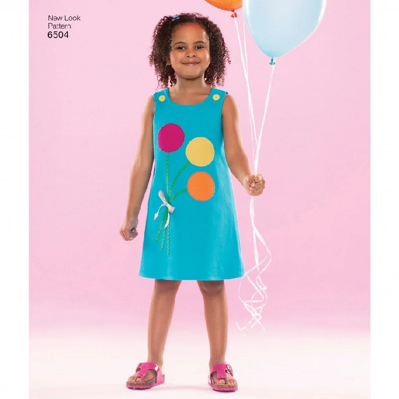 New Look Child Dress N6504 Short unclassified dresses