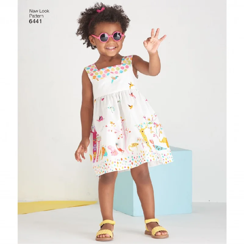 New Look Child Dresses, Top & Trousers N6441 Ruffled unclassified dresses